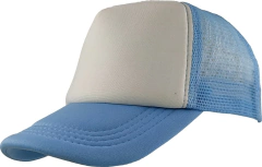 Gorro Trucker Liso visera curva c/frente blanco (GD1196) - tienda online