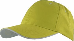 Gorra Lisa 6 Gajos 100% Poliester Falso Sandwich c/ Abrojo (LIS605)