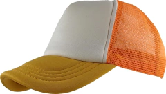 Gorro Trucker Liso visera curva c/frente blanco (GD1196) - comprar online