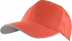 Imagen de Gorra Lisa 6 Gajos 100% Poliester Falso Sandwich c/ Abrojo (LIS605)