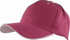 Gorra Lisa 6 Gajos 100% Poliester Falso Sandwich c/ Abrojo (LIS605) en internet