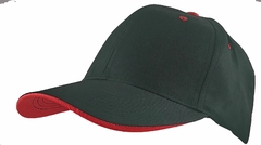 Gorra Lisa 6 Gajos 100% Poliester Falso Sandwich c/ Abrojo (LIS605) - tienda online