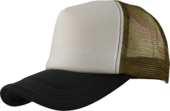 Gorro Trucker Liso visera curva c/frente blanco (GD1196) en internet