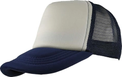 Gorro Trucker Liso visera curva c/frente blanco (GD1196) - tienda online