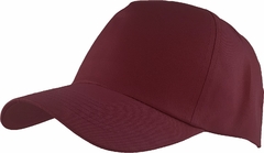 Imagen de Gorra Lisa 5 Gajos 100% Poliester c/ Abrojo (LIS500)