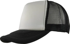 Gorro Trucker Liso visera curva c/frente blanco (GD1196) en internet