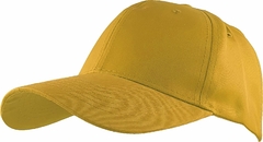 Gorra Lisa 6 Gajos 100% Poliester c/ Abrojo (LIS600)