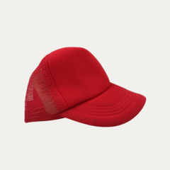 Gorro Trucker Liso de Niños c/ frente color (GD1095) - Gorros y Sombreros
