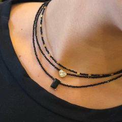 Colar Cristal Retangular - comprar online