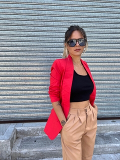 Blazer Grecia Rojo