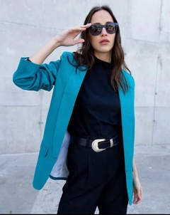 Blazer Grecia Verde Benethon - Cliche Tienda