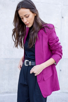 Blazer Grecia Magenta - comprar online