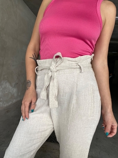 Pantalon de lino Roma en internet