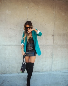 Blazer Grecia Verde Benethon