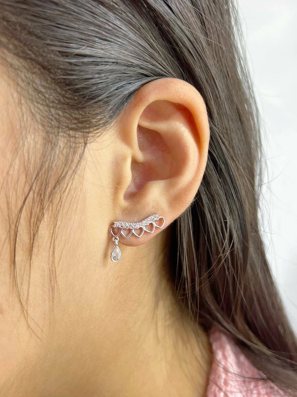 Ear Cuff Love Gota
