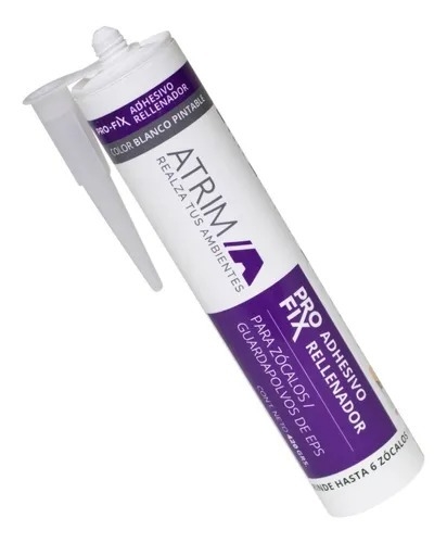 Adhesivo Zocalos Sellador Rellenador Atrim Pro-fix 420gr 500