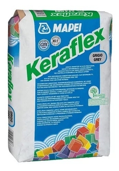 Pegamento Piso Sobre Piso Losa Radiante Keraflex 25kg Mapei