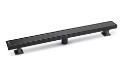 Desague Rejilla Lineal Atrim Aqua Da600t08 60 Cm Negro Mate