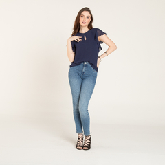 Blusa Chiffon Mangas Babado - comprar online