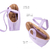 ITZEL MINIBAG - MORADA - Merecoy