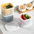Contenedor con Escurridor Tapa 2 Divisiones