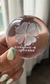 Esfera de Cristal Trebol - comprar online