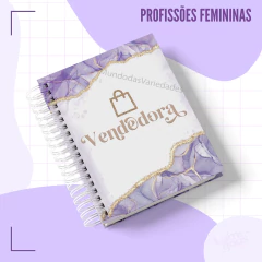Caderno Vendedora Personalizado