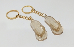 Chaveiro Operação Lua de Mel Chinelinho Cristal - comprar online