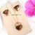 Conjunto Triangular Olho de Tigre Banho Ouro 18k na internet