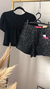 Short jeans preto - comprar online