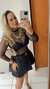 Saia preta colegial - ClosetMirellypaes