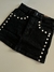 Saia jeans preta - ClosetMirellypaes