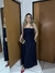 Vestido Veronica azul marinho - comprar online