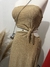 Vestido em lurex dourado - ClosetMirellypaes