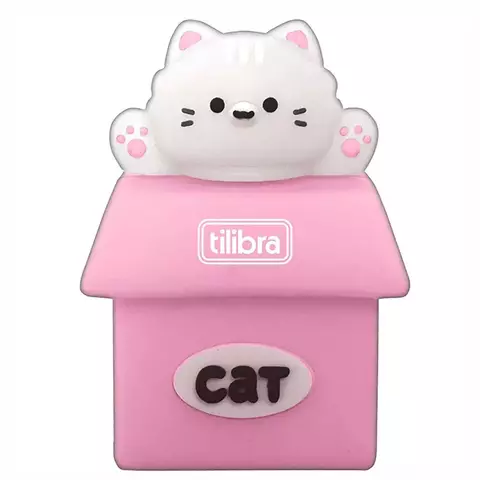 Apontador 1 furo sem depósito Purrfect Cats - Tilibra