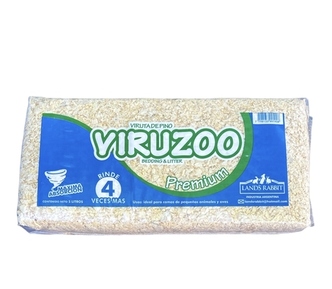 VIRUTA DE PINO PRENSADA (5lts) (Lands Rabbit)