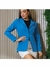 Blazer Casaquinho Social Feminino Alfaiataria Acinturado - loja online
