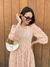 Vestido Inverno Manga Longa Moda Evangélica Estampa Flórido - comprar online