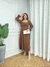 Vestido Laura Manga Longa Elegante Moda Evangélica