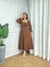 Vestido Laura Manga Longa Elegante Moda Evangélica - loja online