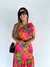 Vestido Feminino Rodado Midi Em Viscose Um Ombro Só Verão - comprar online
