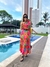 Vestido Feminino Rodado Midi Em Viscose Um Ombro Só Verão - JÔ MODAS OFICIAL