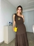Vestido Feminino Rodado Midi Em Viscose Um Ombro Só Verão - comprar online