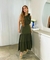 Vestido Feminino Rodado Midi Em Viscose Um Ombro Só Verão - comprar online