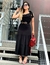 Vestido Feminino Rodado Midi Em Viscose Um Ombro Só Verão na internet