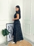 Vestido Midi Transpasado Amarração Envelope Elegante