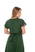 Vestido Midi Transpasado Amarração Envelope Elegante - loja online