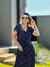 Vestido Midi Transpasado Amarração Envelope Elegante - comprar online