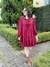 Vestido Soltinho Manga Longa Babados Acinturado Chic - JÔ MODAS OFICIAL