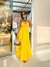 Imagem do Vestido Feminino Longo Alças Finas Reguláveis Decote V Luxo